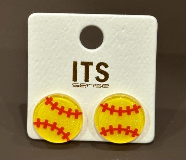 Acrylic Softball Studs
