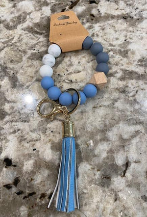 Beaded Bracelet Keychain