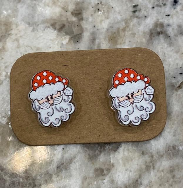 Santa Studs