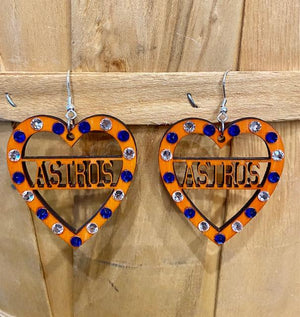 Astros Earrings