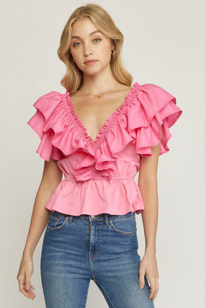 Peplum Fun Top