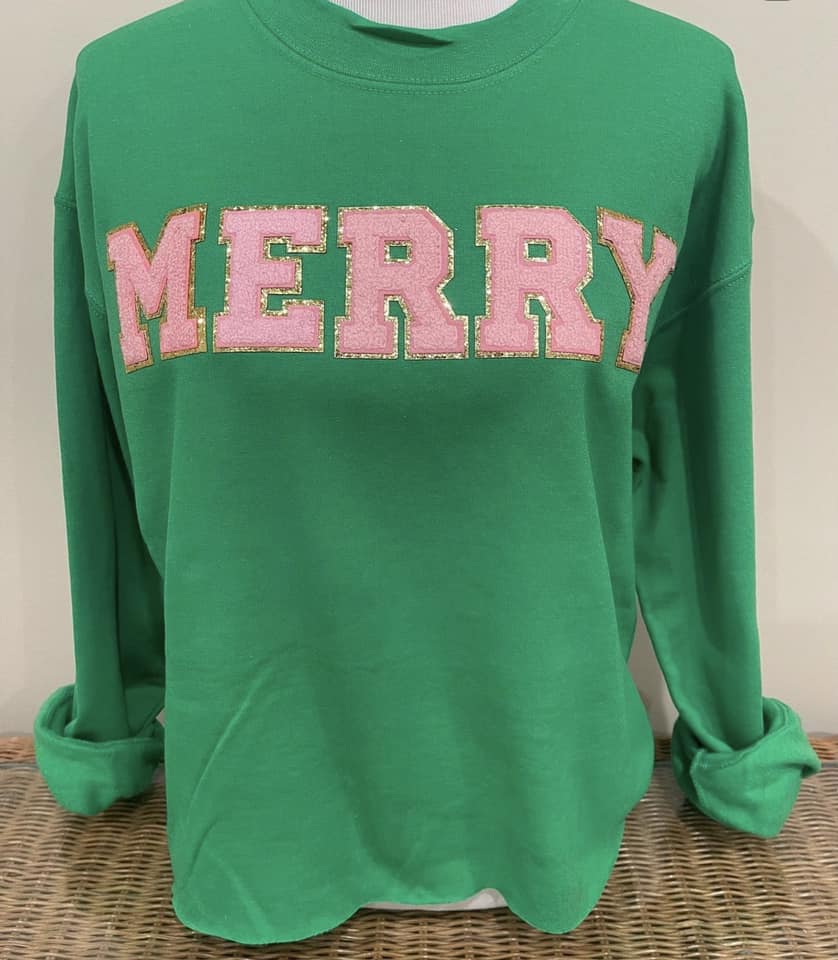 Merry Patch Sweatshirt