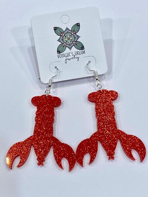 Fat Daddy Crawdad Earrings
