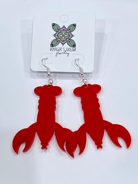 Fat Daddy Crawdad Earrings