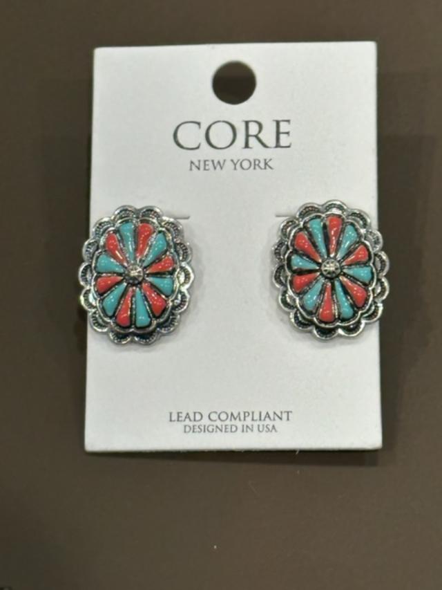 Concho Earrings