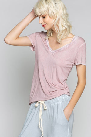 V-Neck Tee - The Dainty Cactus Boutique