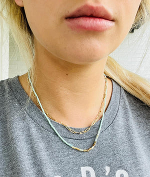 Livy Double Chained Necklace