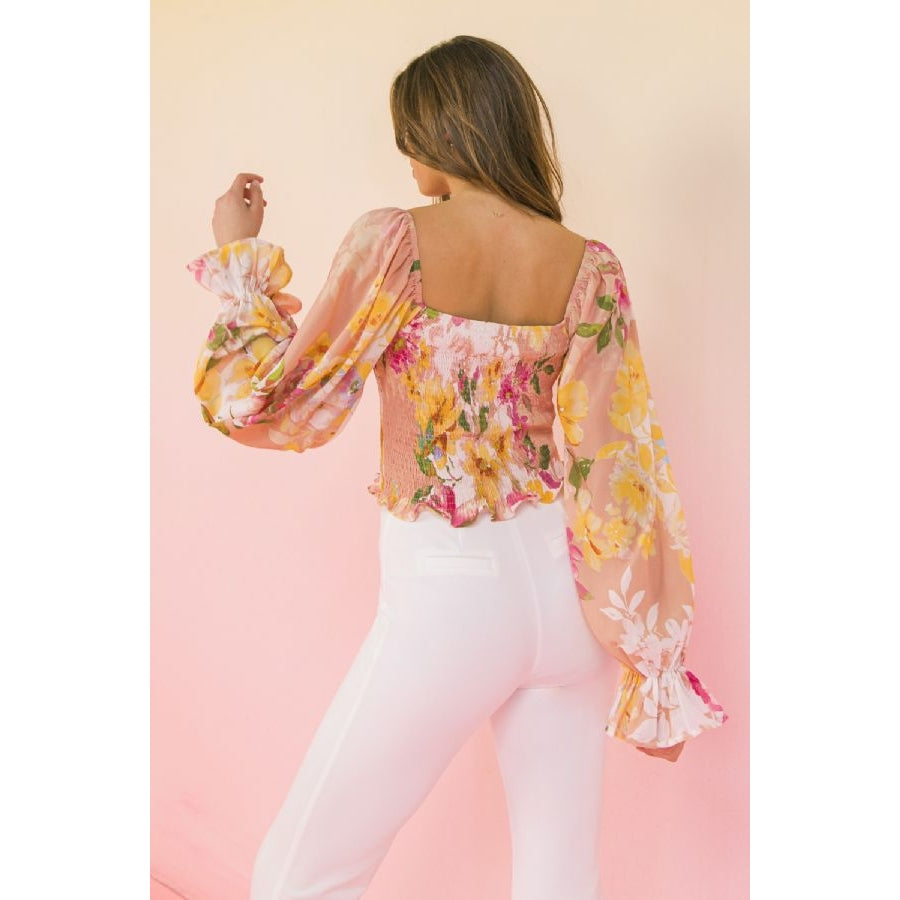 Peach Blossom Top