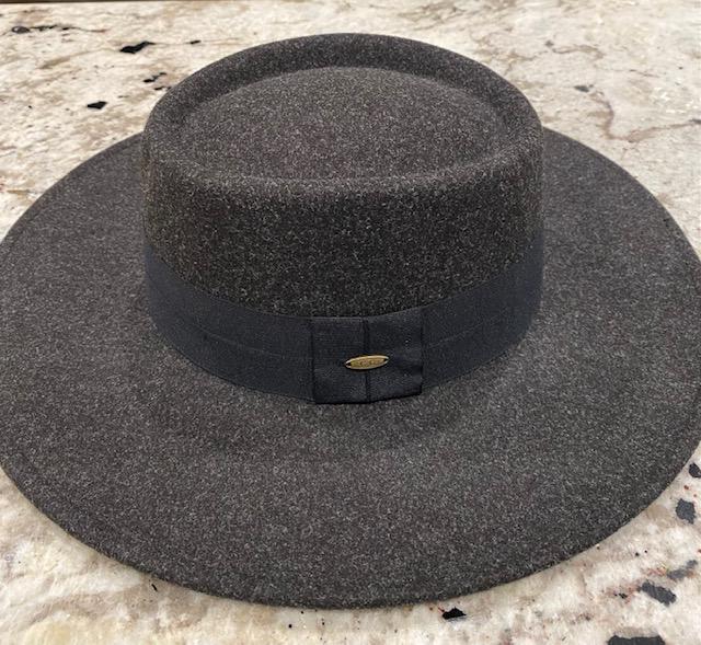 Brushed Wide Brim Hat