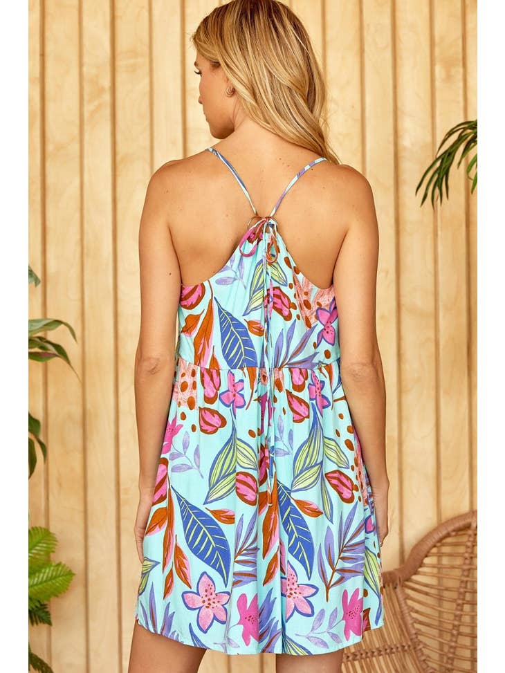 Caribbean Baby Doll Dress