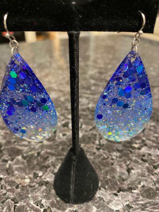 Sparkle Teardrop Earrings