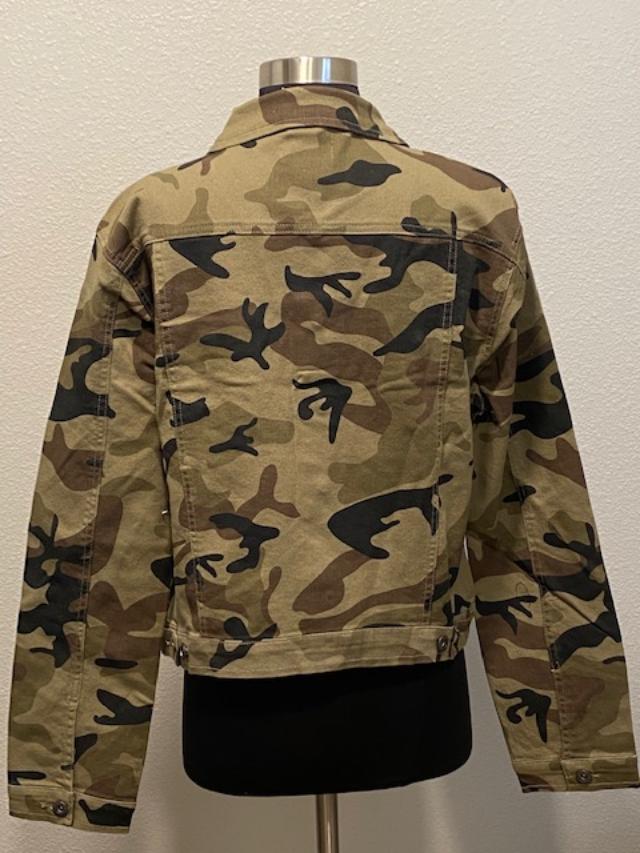 Camo Jean Jacket