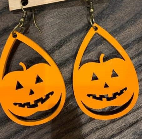 Jack -o-Lantern Earrings