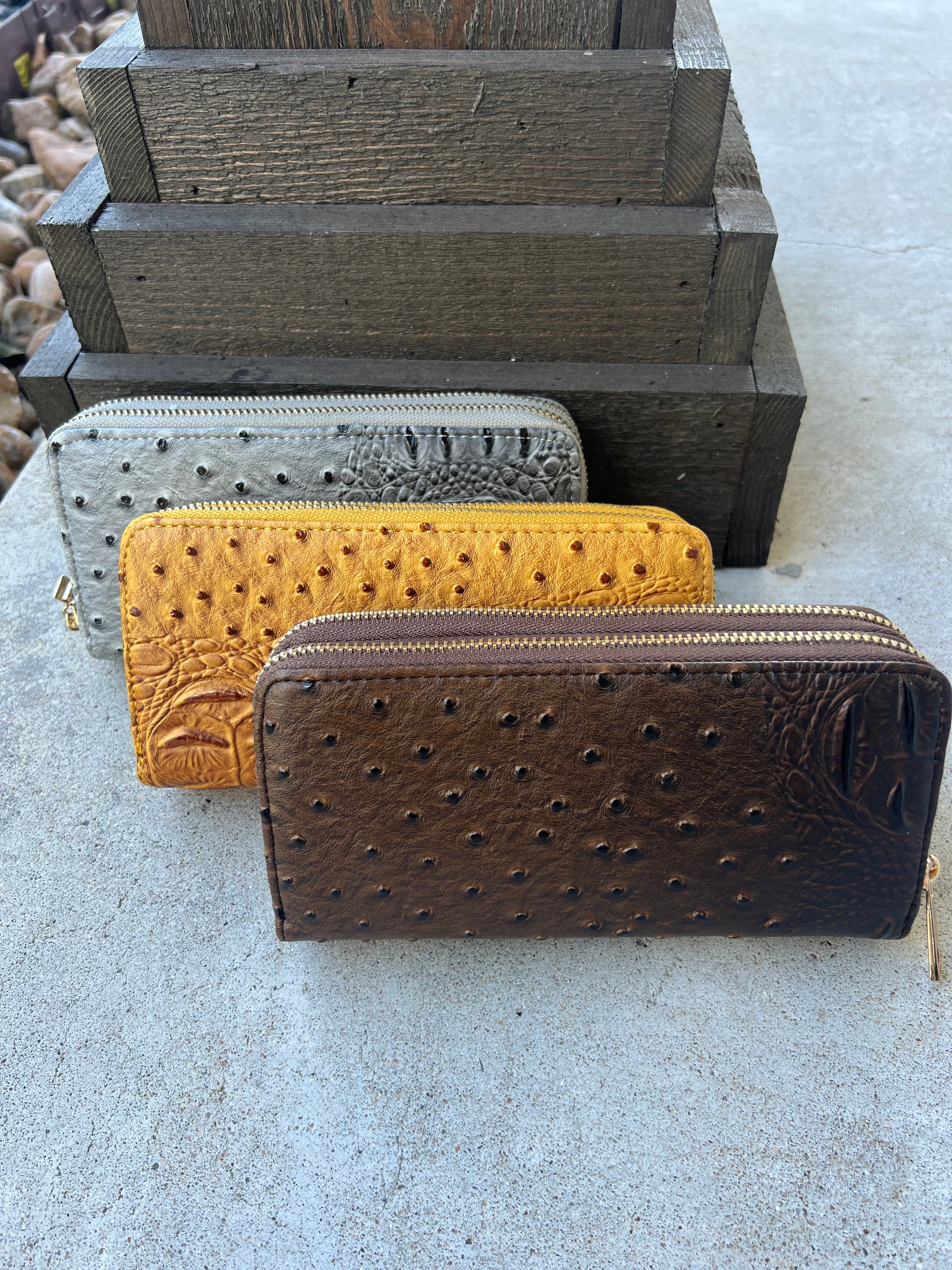 Gator Double Zip Wallet