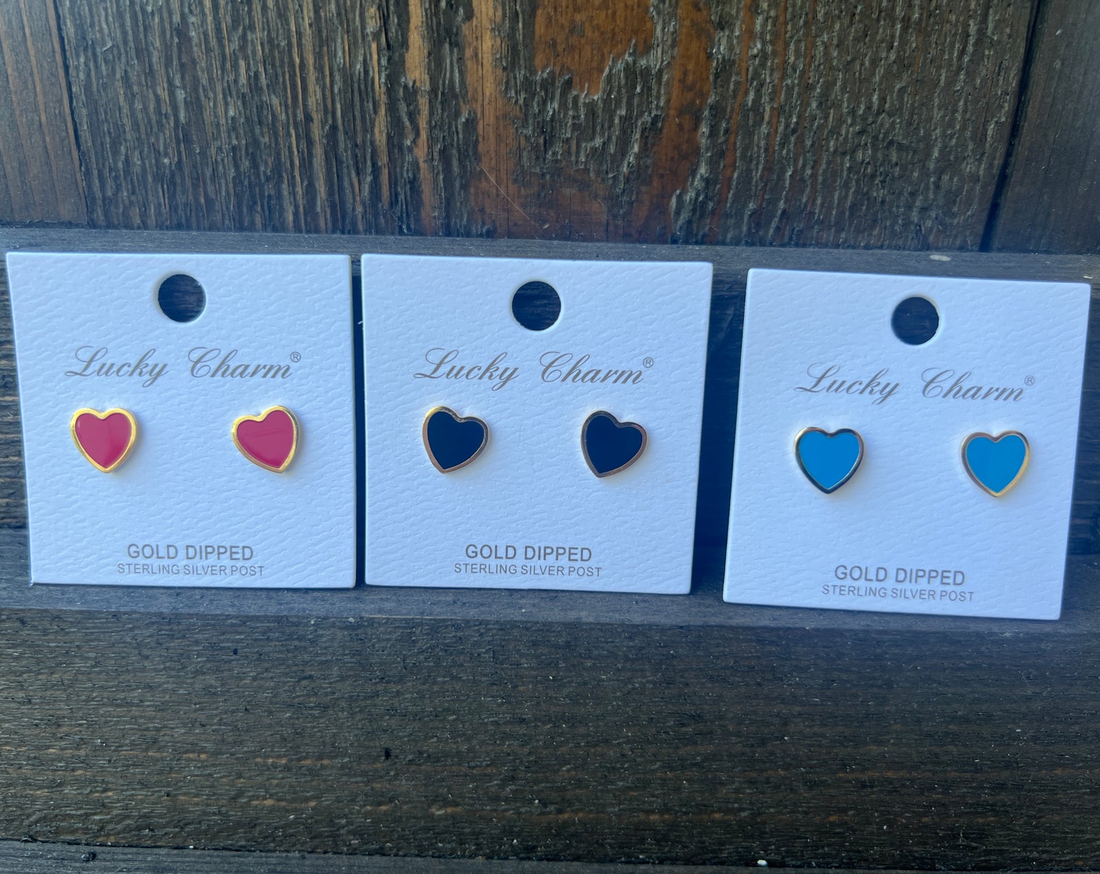 Heart Stud Earrings