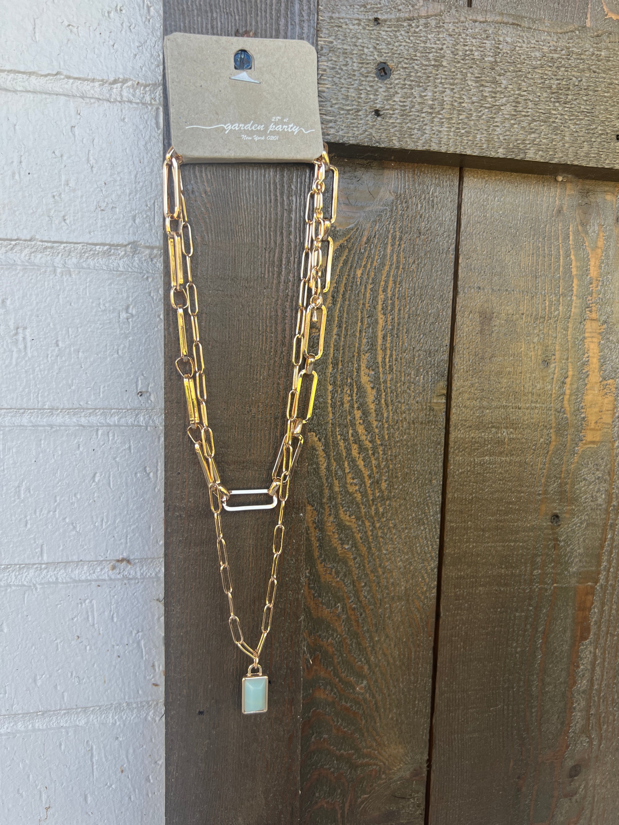 Jacy Double Chain Necklace