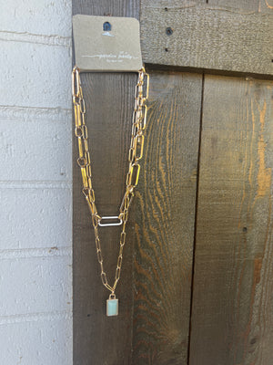 Jacy Double Chain Necklace