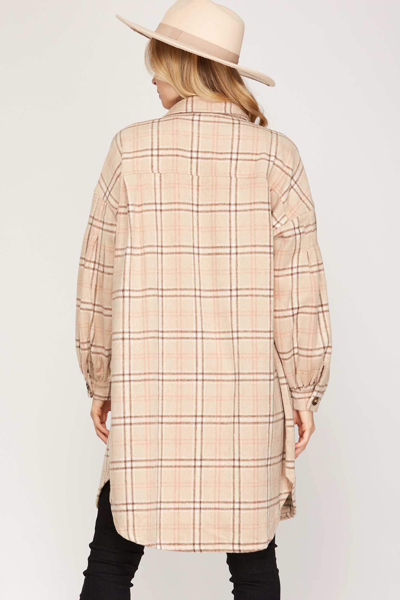 Oversized Shacket Coat