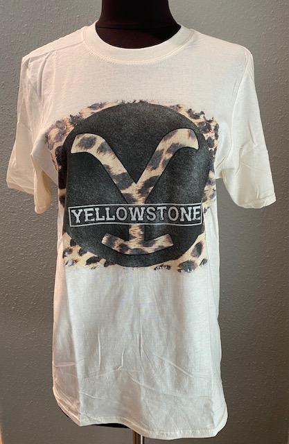 Cheetah "Y" Tee