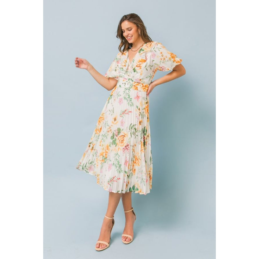 Glorious Floral Midi