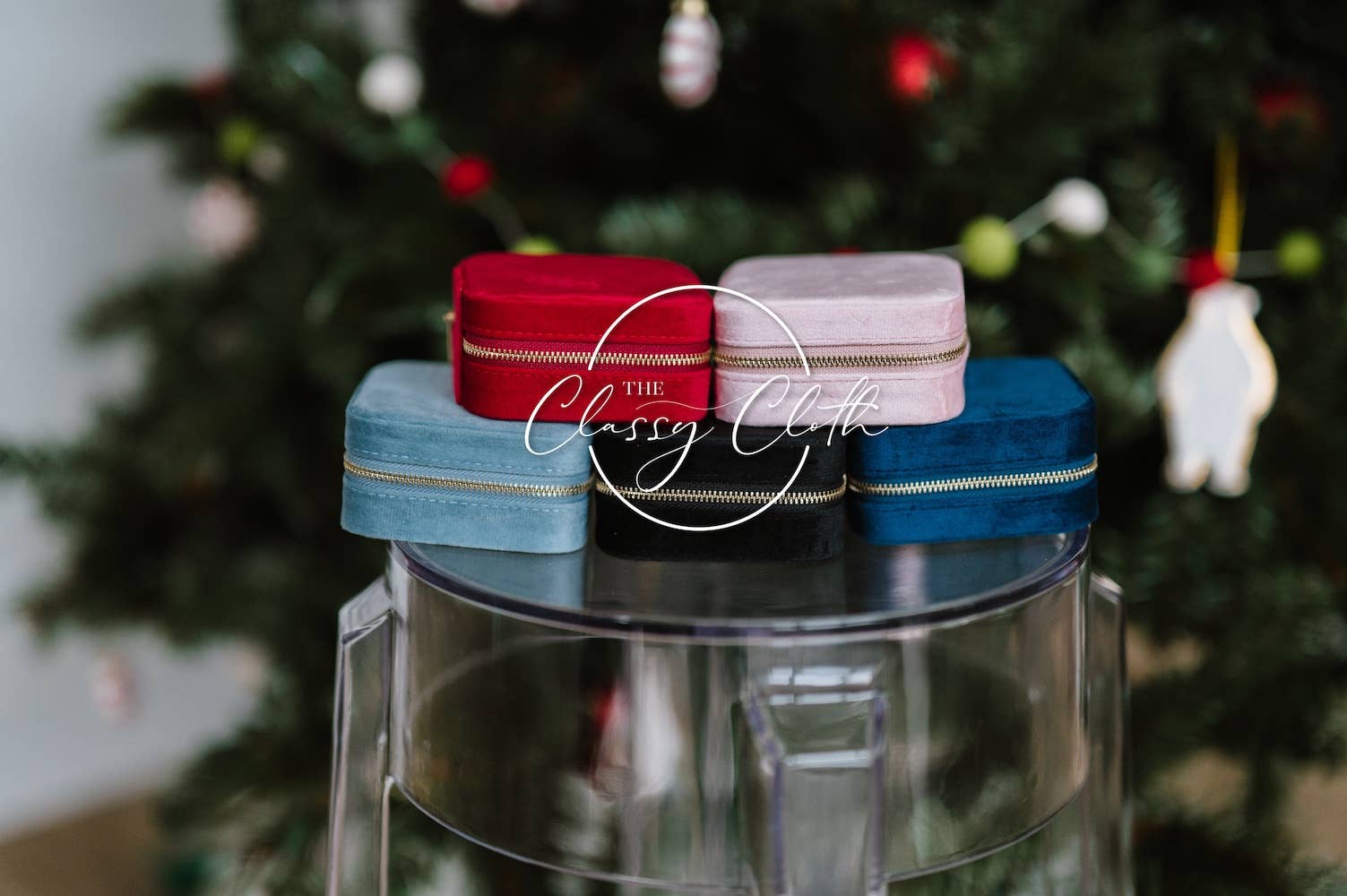 Velvet Mini Jewelry Box