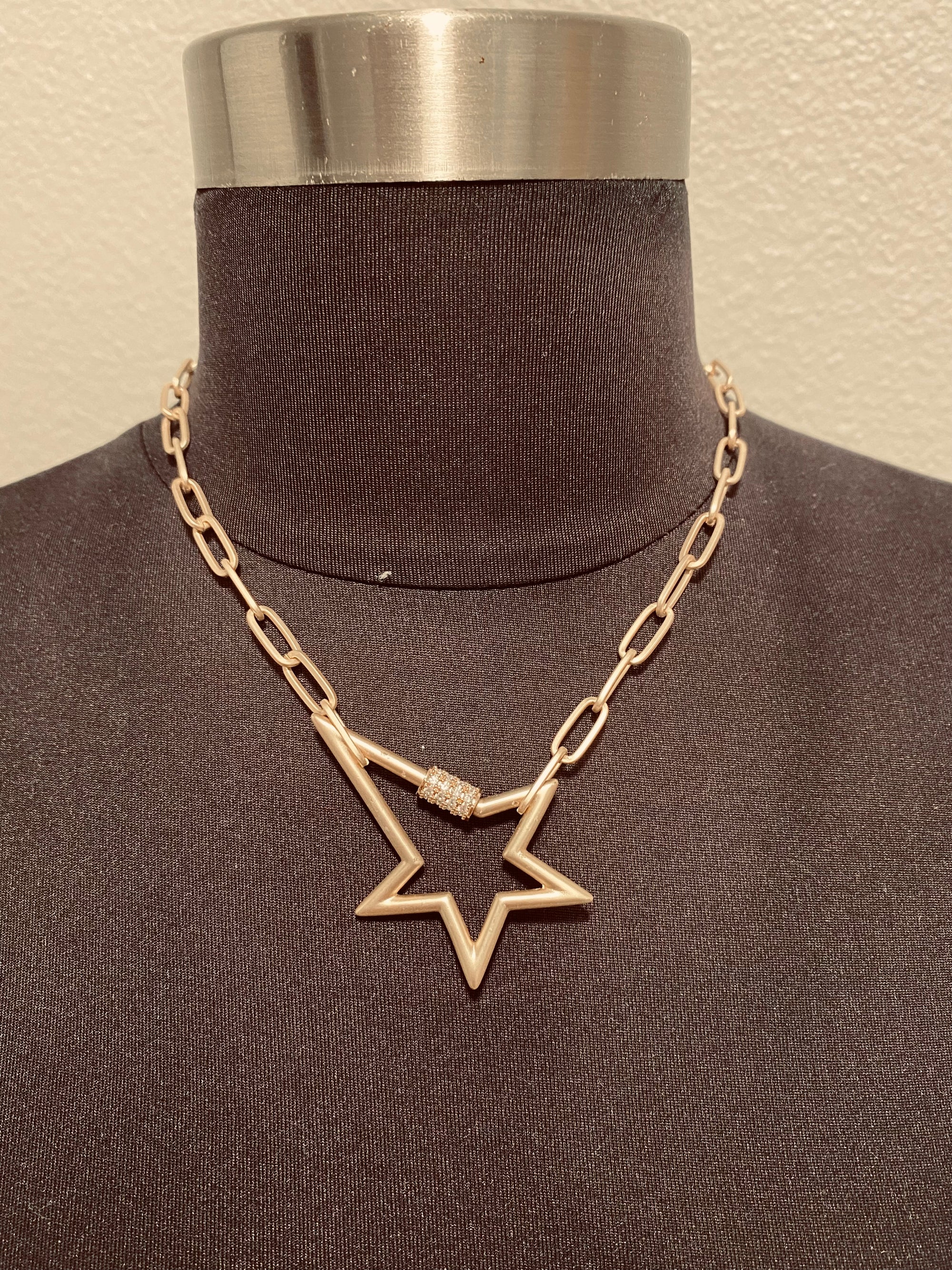 Asymmetrical Star Necklace