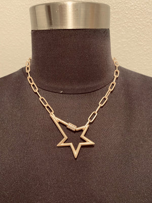 Asymmetrical Star Necklace
