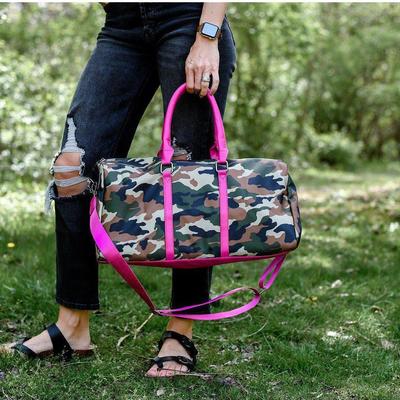 The Valerie Camo Weekender